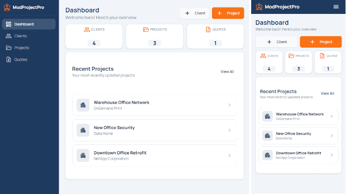 ModProjectPro Screenshot 1
