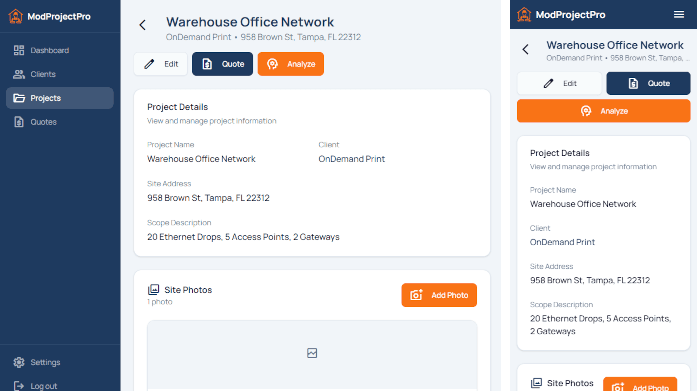 ModProjectPro Screenshot 2